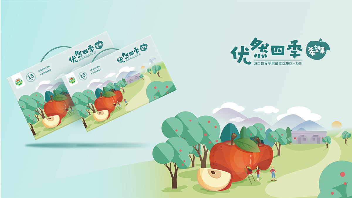 武漢包裝設(shè)計(jì)，水果包裝設(shè)計(jì)，農(nóng)產(chǎn)品包裝設(shè)計(jì)